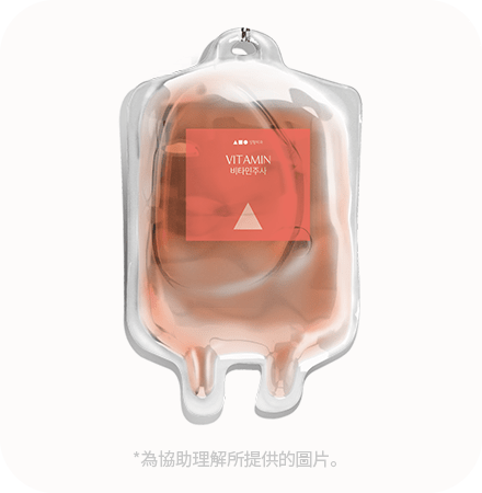 維他命補充液產品包裝